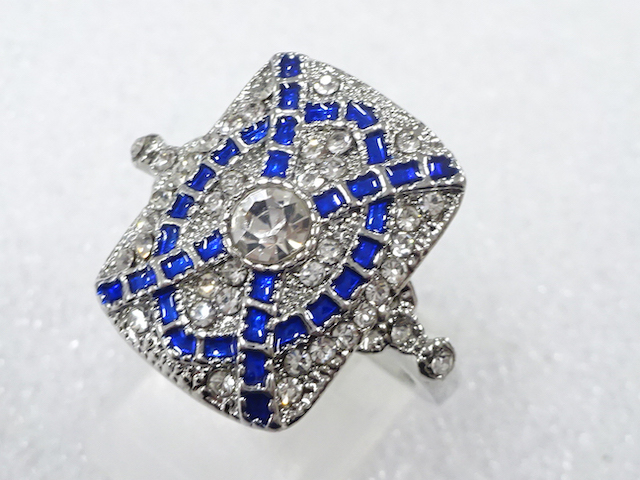 色石　指輪(18号)